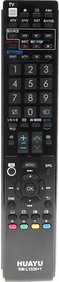 Pilot RTV Yermos PILOT Do TV Telewizora SHARP Uniwersalny LED LCD 3D 1026 1