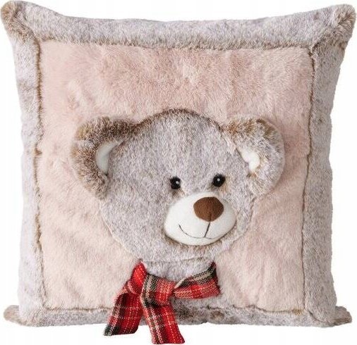 Boltze Home Poduszka z motywem pluszaka LEON, 35 x 35 cm 1