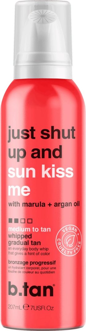 B.tan b.tan whipped cream just shut up & sunkiss me… medium to tan 207ml 1