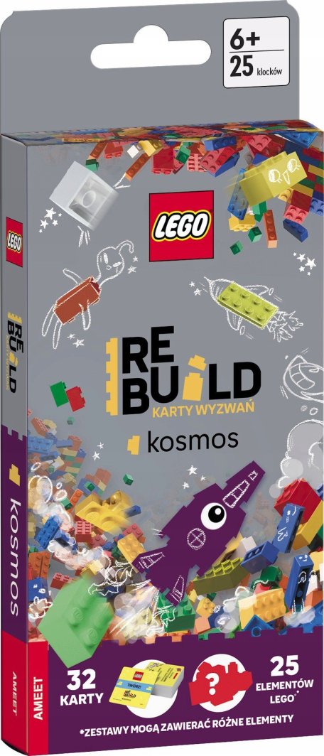 . LEGO Books Rebuild Karty wyzwań: Kosmos ACP-6602 1