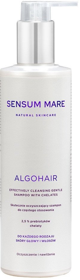 Sensum Mare SENSUM MARE, szampon ALGOHAIR EFFECTIVELY CLEANSING GENTLE SHAMPOO WITH CHELATES 1