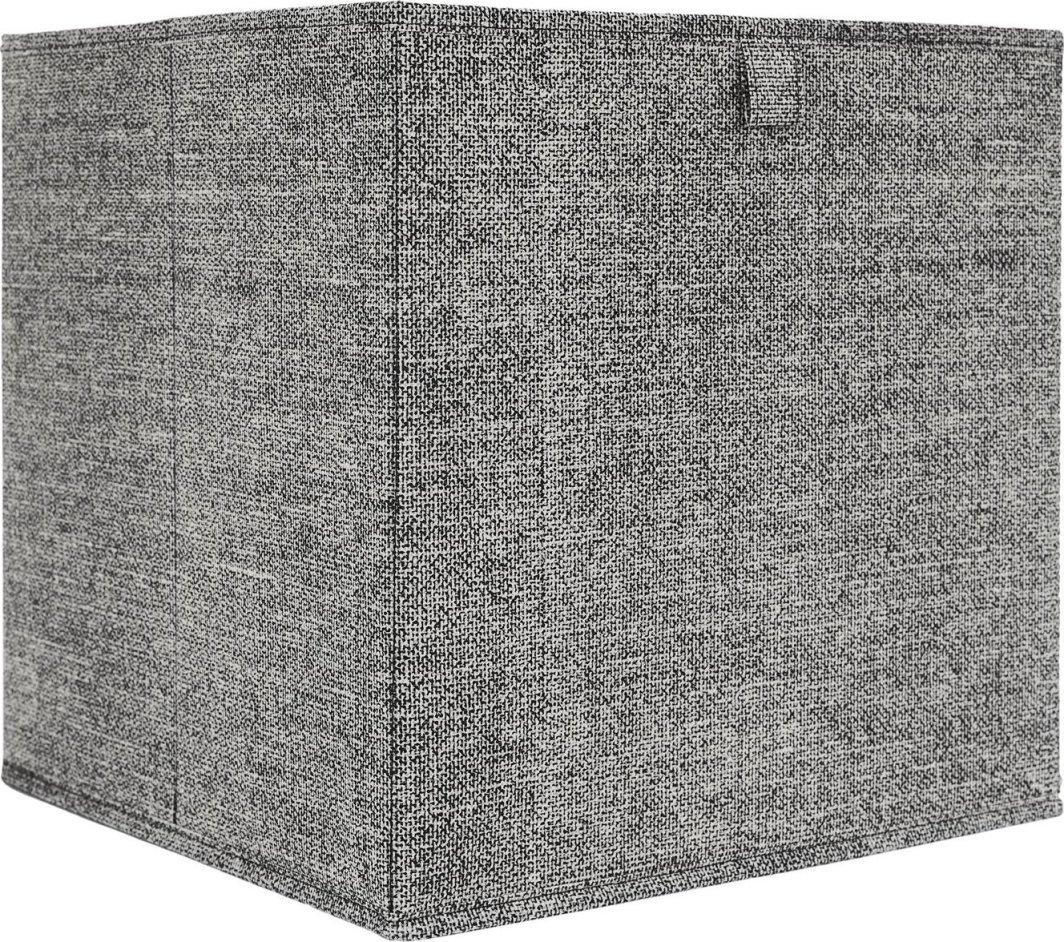 Intesi INTESI PUDEŁKO DO REGAŁU 30X30CM SZARE CIEMNE    CUBE