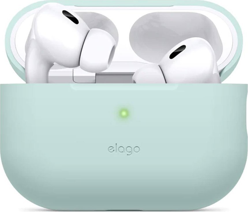 Elago Elago AirPods Pro 2 Silicone Case - etui do AirPods Pro 2 miętowe - Gwarancja bezpieczeństwa. Proste raty. Bezpłatna wysyłka od 170 zł. 1