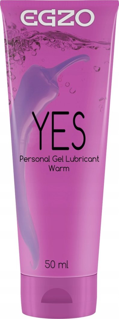 Alkotest EGZO_Yes Personal Gel Lubricant stymulująco-rozgrzewający lubrykant 50ml 1