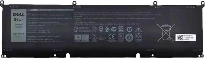 Bateria Dell 86Wh Lithium-ion battery, 1