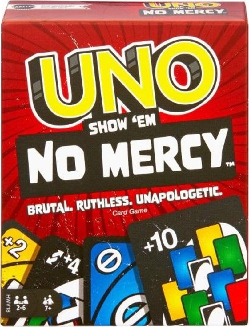 Mattel Uno No Mercy bez litości 1
