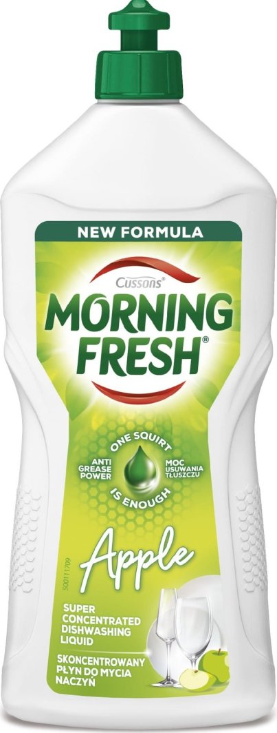 Sarantis CUSSONS Morning Fresh Skoncentrowany płyn do mycia naczyń - Apple 900 ml 1