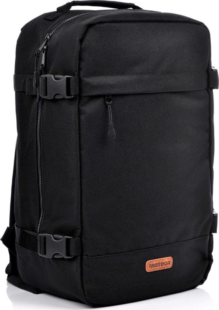 Meteor Plecak kabinowy Meteor Hermod 20 l czarny Uniwersalny 1