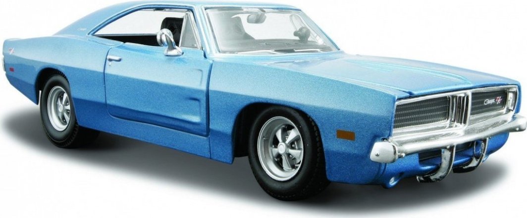 Maisto Model kompozytowy Dodge Charger R/T 1/25 niebieski 1