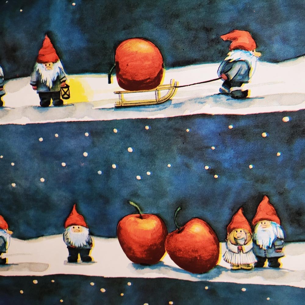 Fastima Papier świąteczny do pakowania 57cmx2m 2m569 granatowy