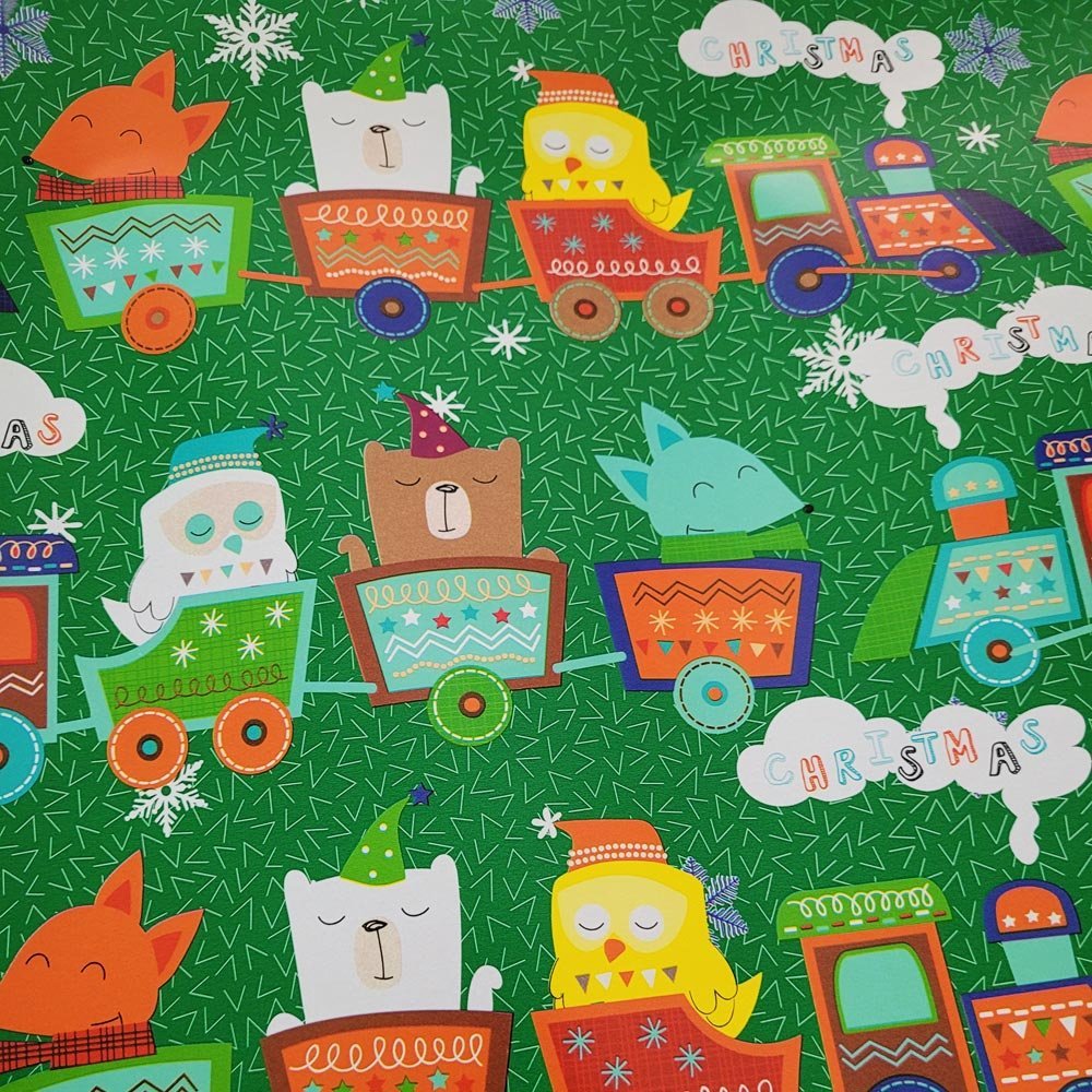 Fastima Papier świąteczny do pakowania kolorowy 70cmx2m 198m70