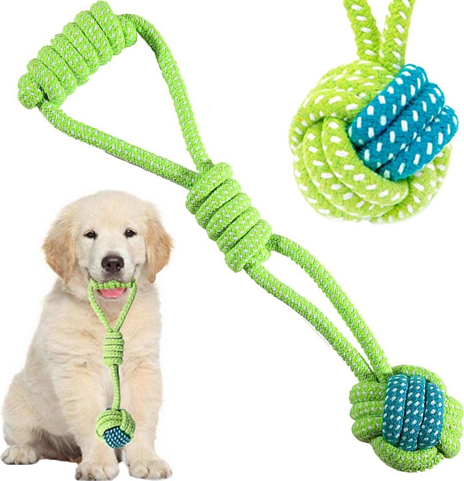 Zegarek Przyjaciele Zabawka dla psa gryzak szarpak sznur mocny długi Zabawka dla psa gryzak szarpak sznur mocny długi 1