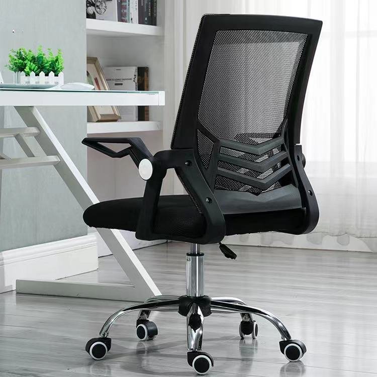 Krzesło biurowe Hedo Ergonomiczny obrotowy fotel biurowy, krzesło z siatki- czarny 1