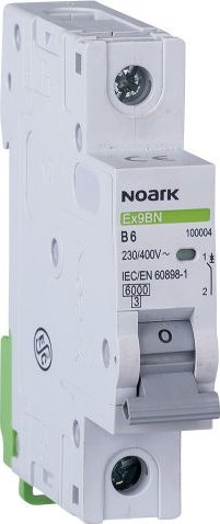 Noark Wyłącznik Nadprądowy Ex9Bn 1P C2 100091 Noark Noark 1