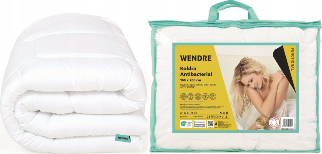 Wendre Kołdra całoroczna WENDRE Antibacterial 140x200 cm 1