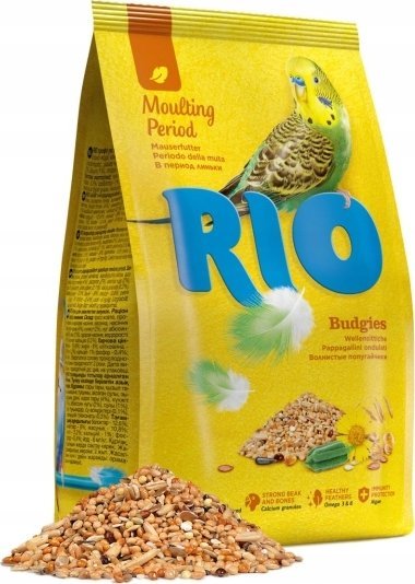 Rio Rio Pokarm dla papużek falistych w okresie pierzenia 500g 1