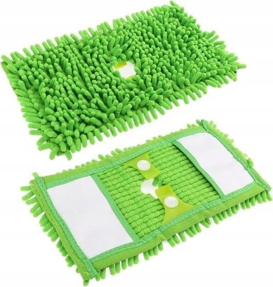 Ravi Wkład do mopa płaski rotacyjny z mikrofibry zielony 1