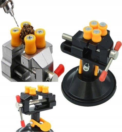 Falontech IMADŁO MODELARSKIE MINI OBROTOWE Z PRZYSSAWKĄ STÓŁ 1