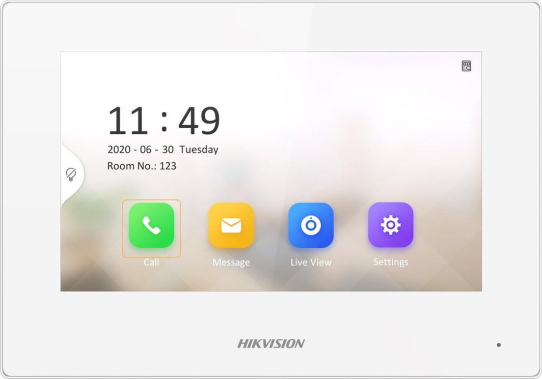 Hikvision Hikvision DS-KH6320-LE1(B)/W 1