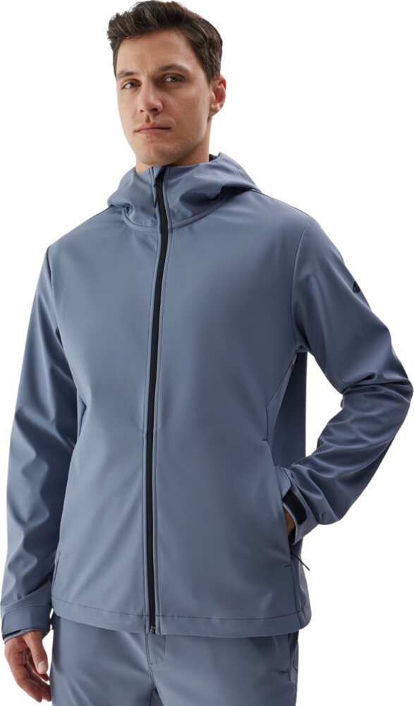 Kurtka męska 4f Kurtka męska softshell 4F M283 denim 4FWAW24TSOFM283 32S XL 1