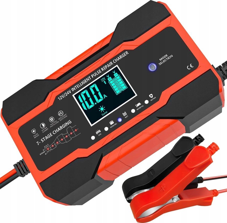 ExtraLink EXTRALINK AUTOMATYCZNY PROSTOWNIK DO AKUMULATORA 12/24V 10A 1