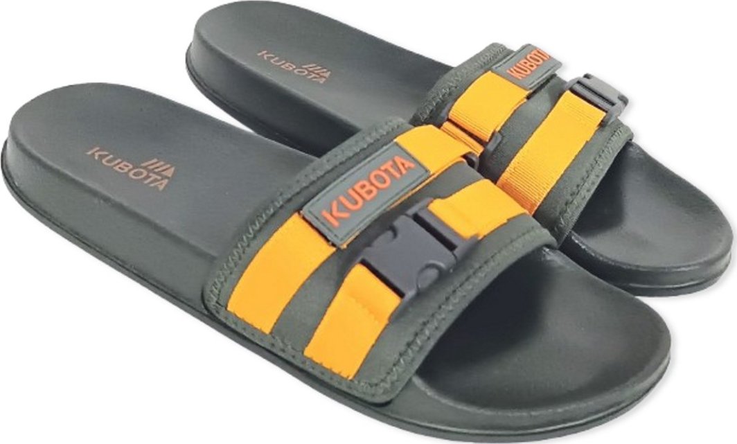 Kubota Klapki Kubota z klamrą i rzepem - Rozmiar 45 1