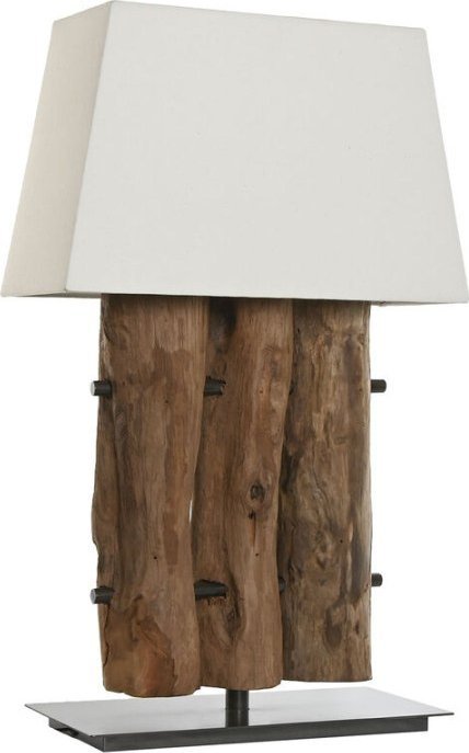 Lampa stołowa Bigbuy Home Lampa stołowa Home ESPRIT Żelazo drewno tekowe 40 X 20 X 80 cm 1