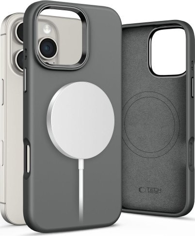 Tech-Protect TECH-PROTECT SILICONE PURE MAGSAFE IPHONE 16 PRO CLAY 1