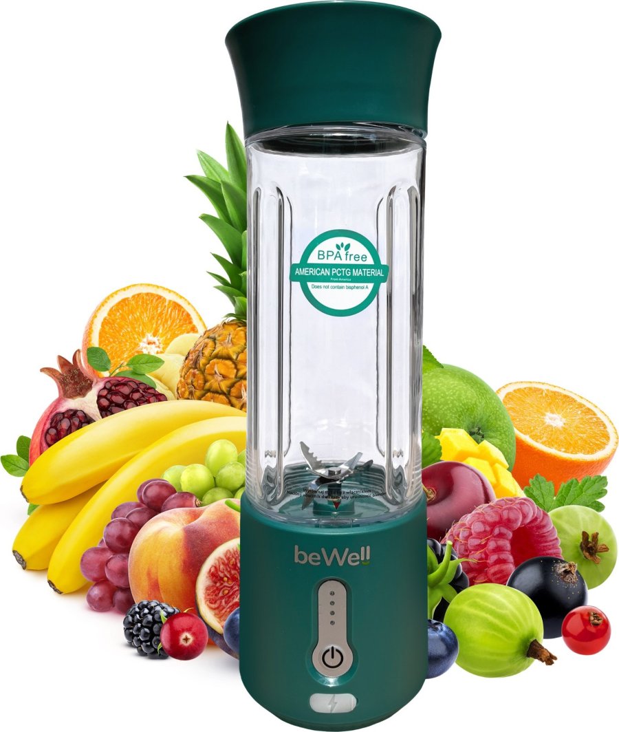 Blender kielichowy Bewell Blender do smoothie ręczny bezprzewodowy beWell 1