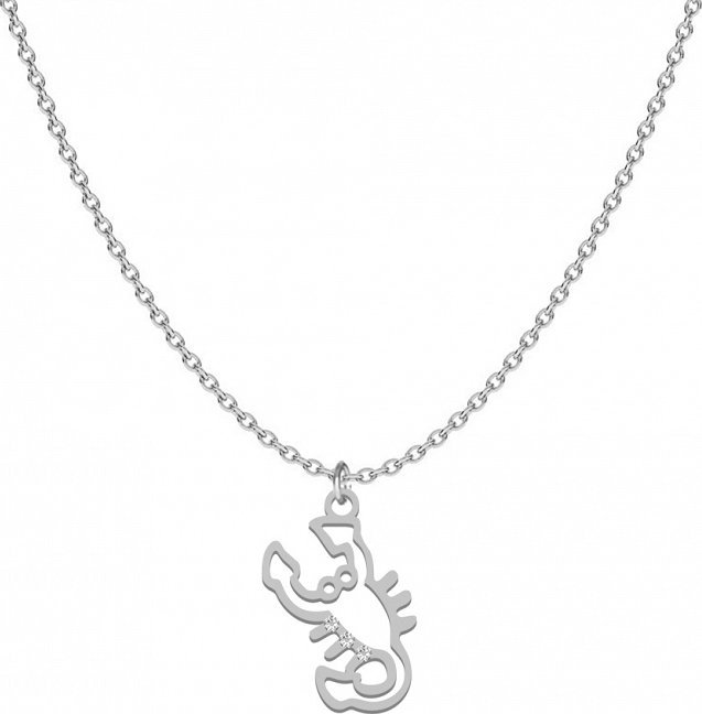 Radziszewska Jewellery Naszyjnik Srebrny Skorpion 925 Prezent DEDYKACJA GRATIS