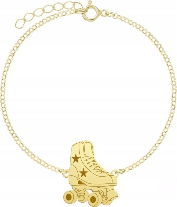 Radziszewska Jewellery Pozłacana Bransoletka Wrotki GRAWER GRATIS 1