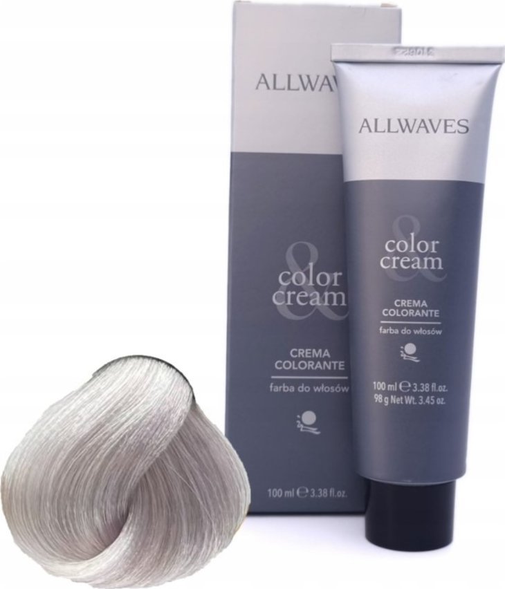 Allwaves ALLWAVES Farba do włosów 11.07 - Naturalny Piaskowy Super Rozjaśniacz - 100ml 1