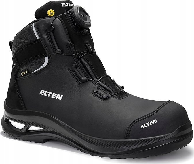 Sourcing Shoes ELTEN Terence XXG Pro Boa GTX black Mid ESD S3 HI CI, black 40 1