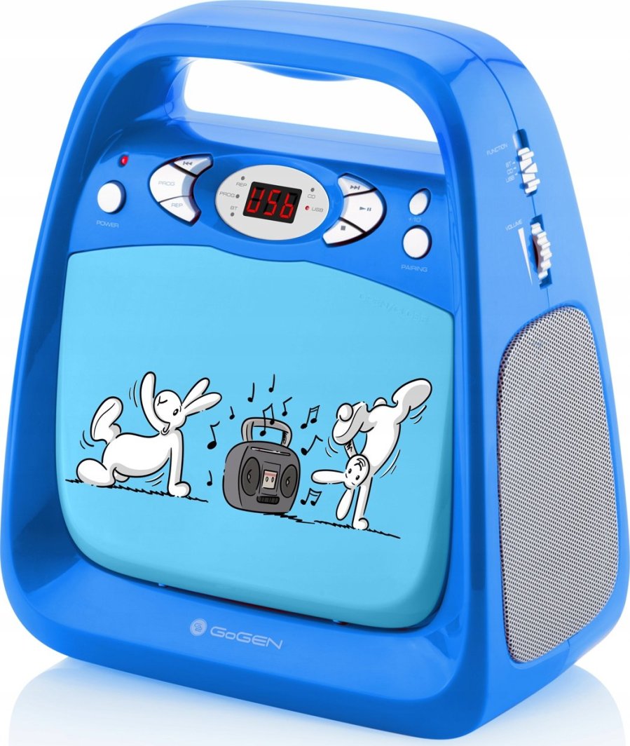 Głośnik GoGEN GOGEN BOMBOX BOBKARAOKEB NIEBIESKIE KRÓLIKI 8590393405398 1