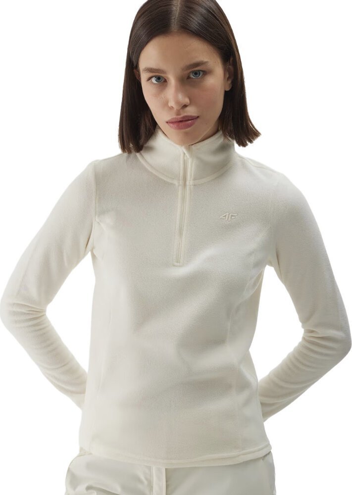 4f Bluza polarowa damska 4F F048 kremowy 4FWAW24UFLEF048 12S XL 1