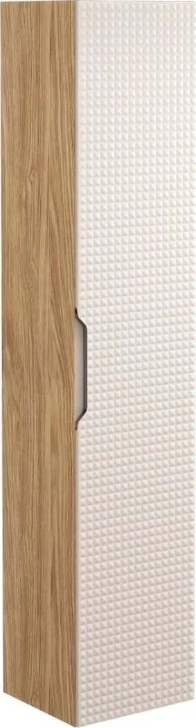 Comad Szafka łazienkowa LUXOR BEIGE 80-01-1D 35cm dąb olejowany/beżowa COMAD 1