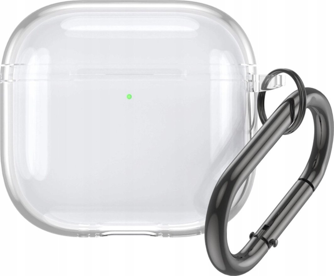 Hurtel Color Ultra Airpods case - AirPods 4 clear