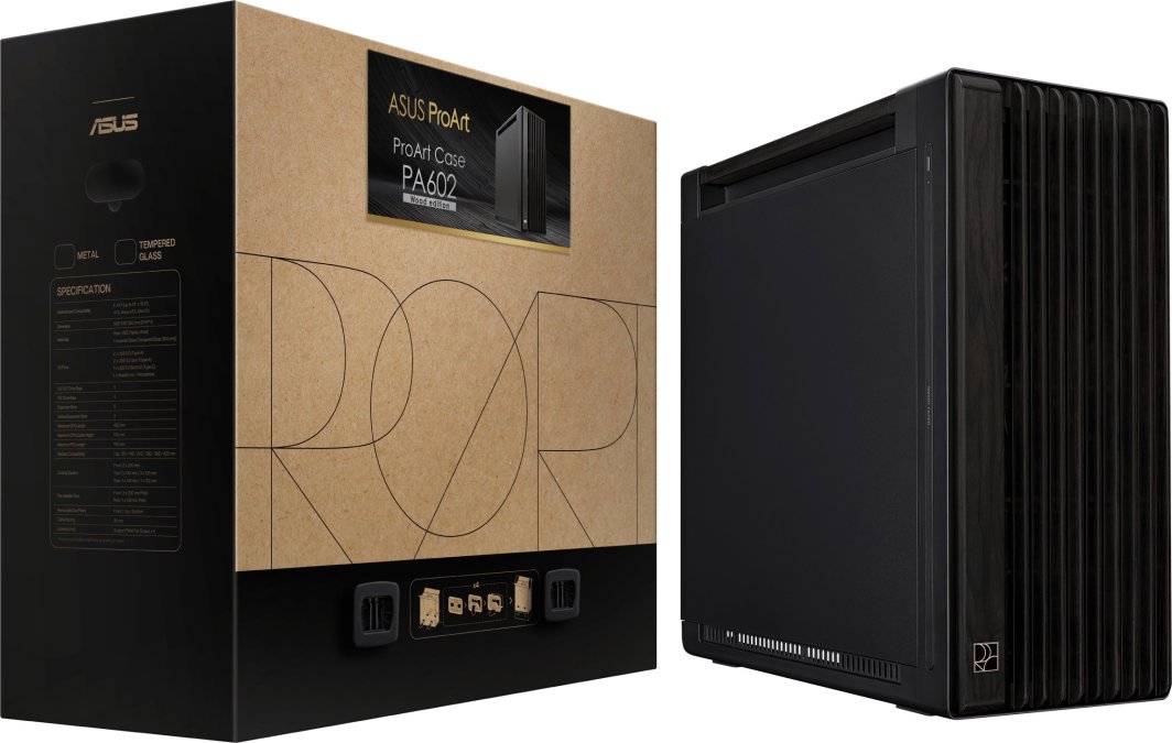 Asus ProArt PA602 drewno (90DC00J0-B09020) - Obudowa