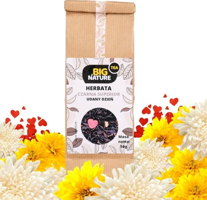 Big Nature Herbata Czarna Superior Udany Dzień 50G - Big Nature 1