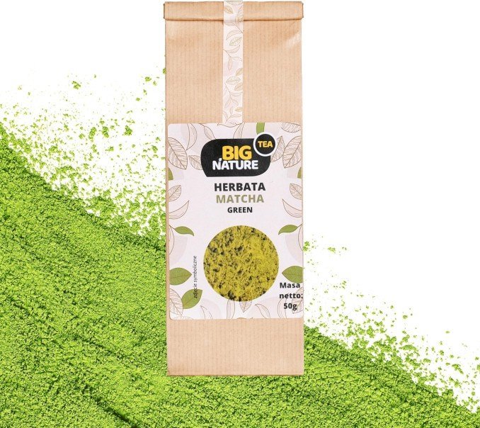 Big Nature Herbata Matcha Green 50G - Big Nature 1