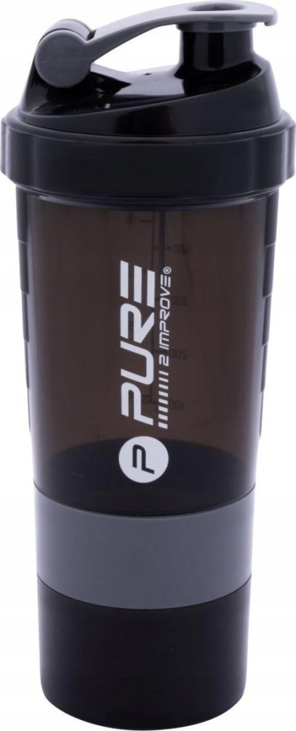 Victoria Sport Shaker 500 ml Pure 2 Improve Black/Grey 1
