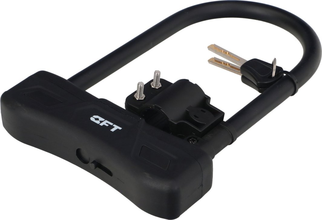 Faster Tools FASTER TOOLS zabezpieczenie rowerowe U-lock 165x245mm one size 1