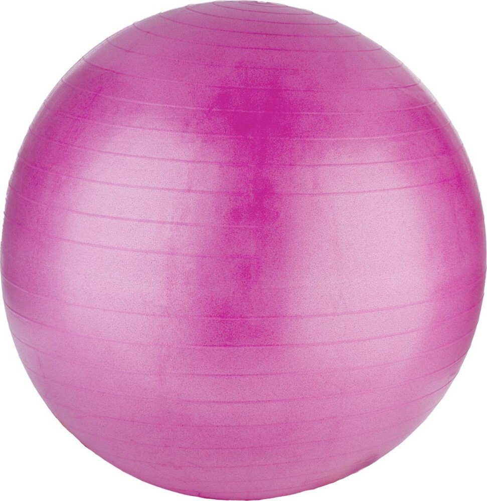 Piłka do ćwiczeń fitness 75cm antiburst różowa Xqmax 1
