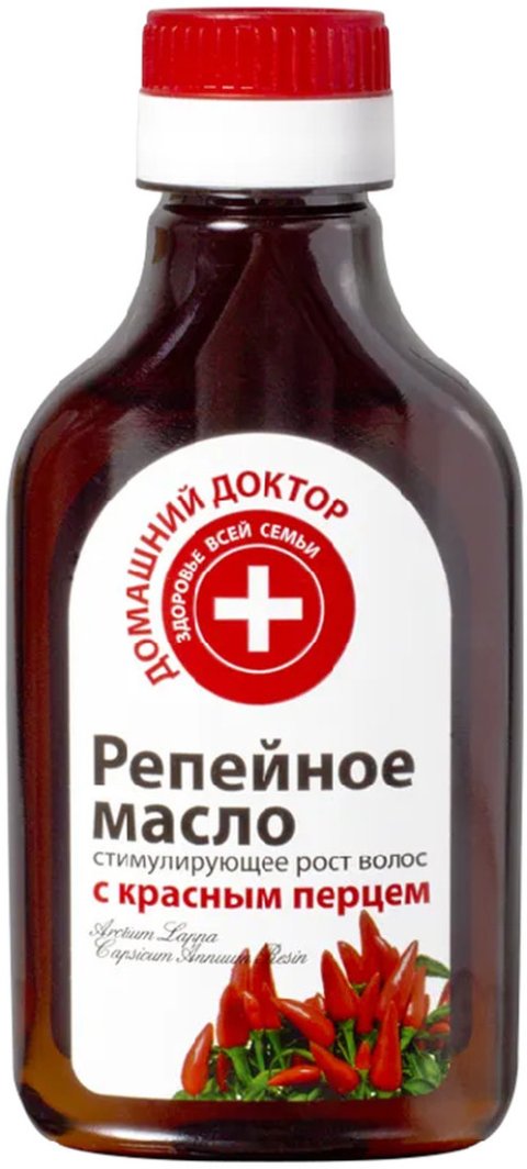 Varnalėšų aliejus plaukų augimui su raudonųjų pipirų ekstraktu Elfa Farm, 100 ml 1
