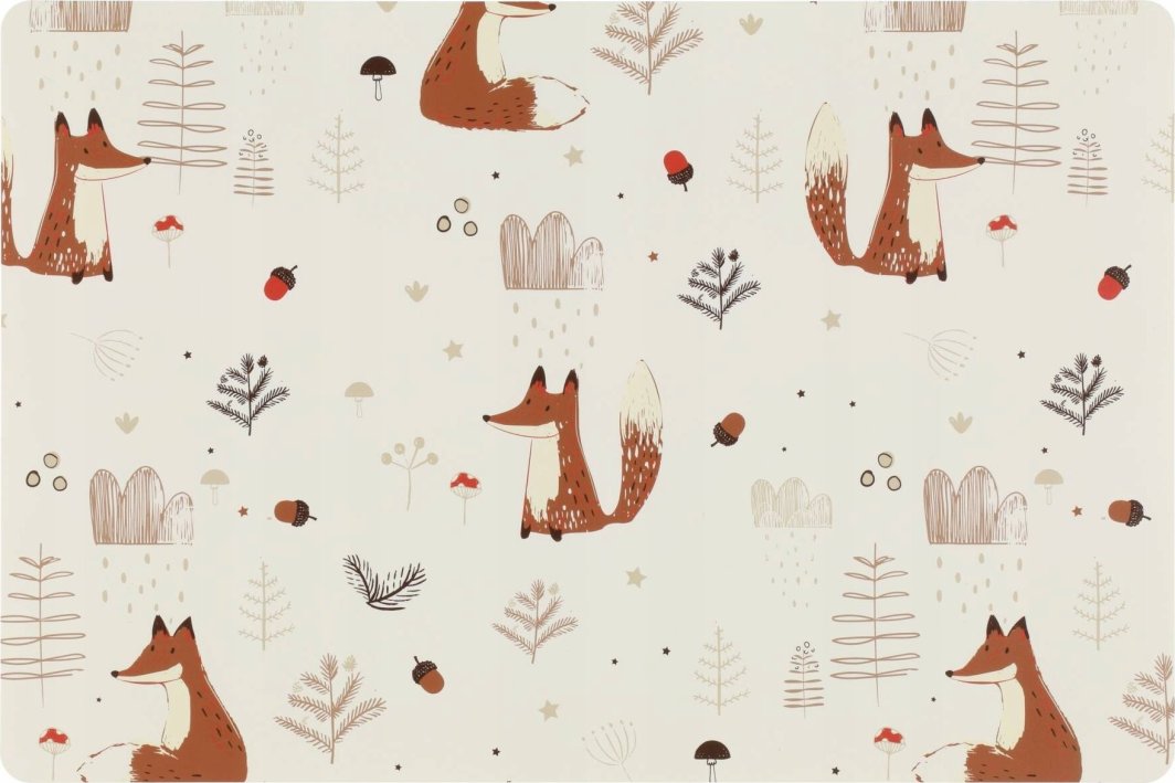 Podkładka do jedzenia dla dzieci FOX, 45 x 30 cm 1