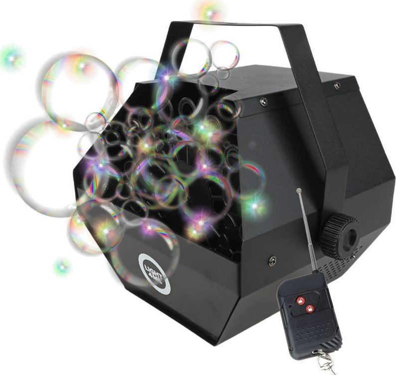 LIGHT4ME BM1 IR wytwornica baniek mydlanych wydajna pilot na podczerwień 1