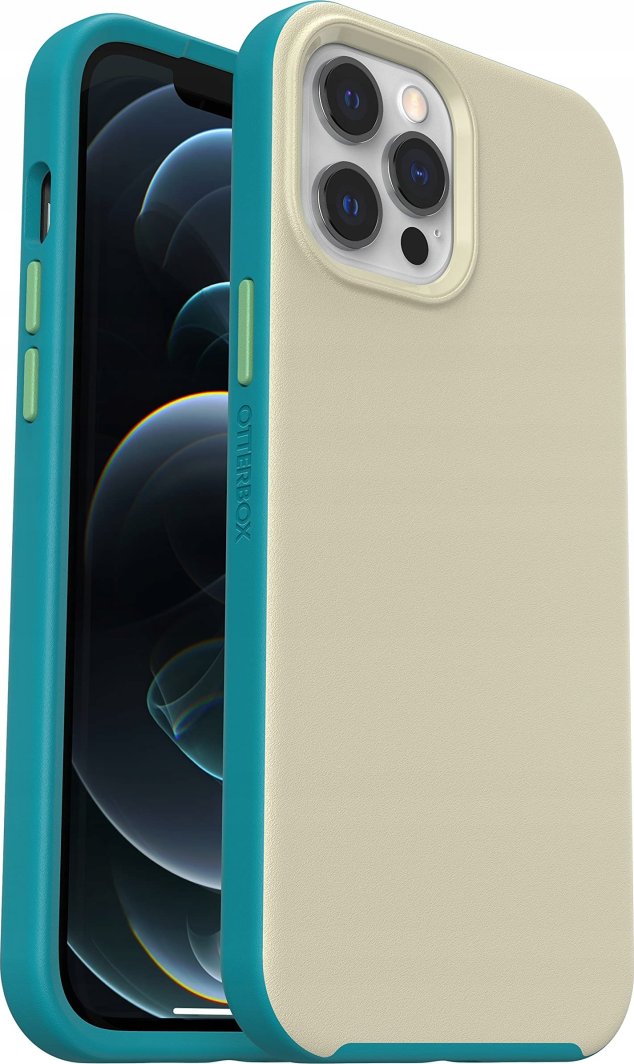 OTTERBOX SLIM ETUI IPHONE 12 PRO MAX SZARE / ZIELONE MAGSAFE 840104228555 77-80329 1