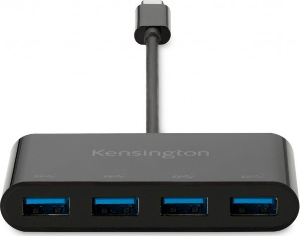 Kensington CH1200 USB-C 4 Port Hub, USB hub (Kolor: CZARNY) 1