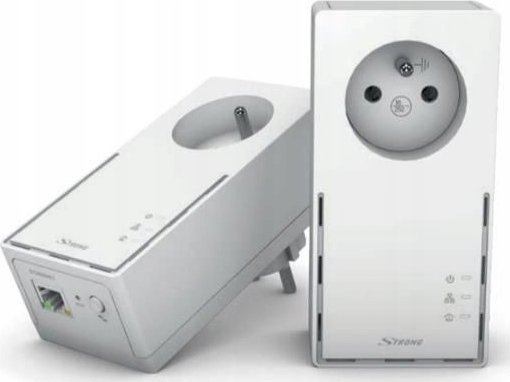 Strong zestaw 2 adapterów Powerline 2000 DUO FR/ 2000 Mbit/s, biały (POWERL2000DUOFR) 1