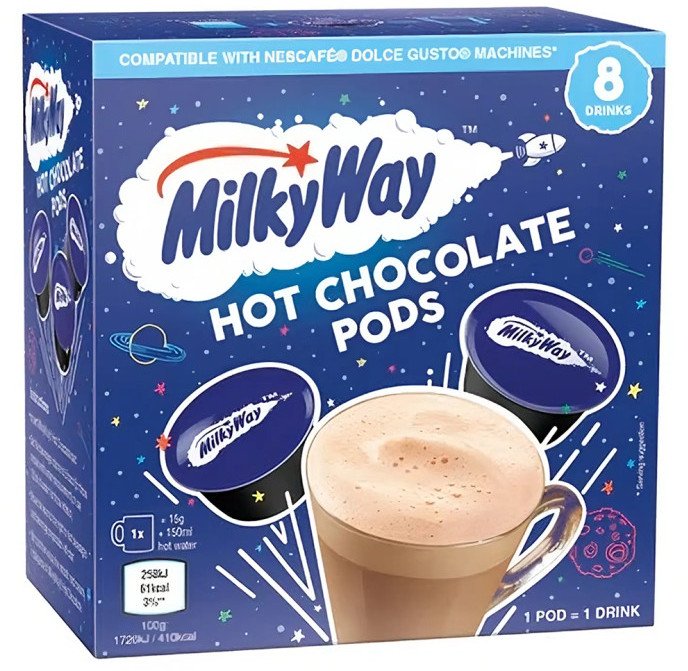 Nescafe Kapsułki Milky Way - kompatybilne z Dolce Gusto 8 szt. 1